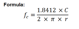 Circular Waveguide Formula